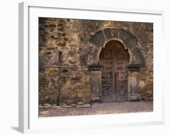 Mission Espada, San Antonio, Texas, USA-null-Framed Photographic Print