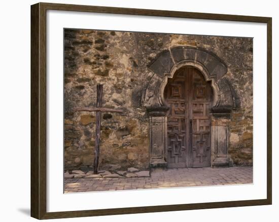 Mission Espada, San Antonio, Texas, USA-null-Framed Photographic Print