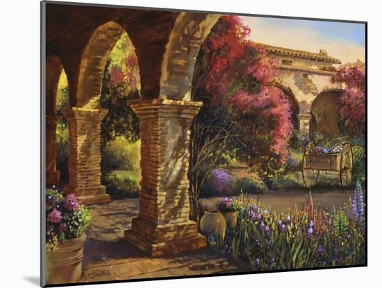 Mission Garden-Clif Hadfield-Mounted Art Print