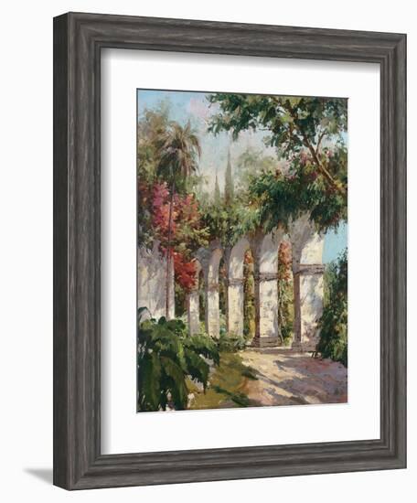 Mission Gardens-Alberto Pasini-Framed Art Print