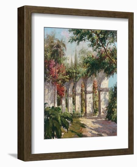 Mission Gardens-Alberto Pasini-Framed Art Print