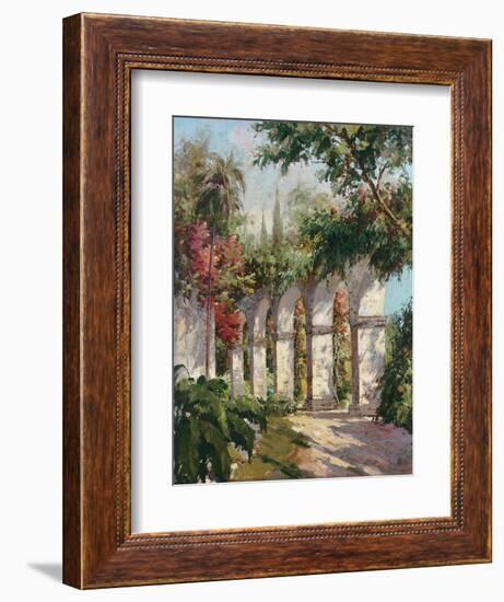 Mission Gardens-Alberto Pasini-Framed Art Print