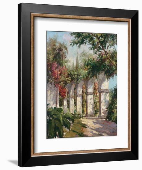 Mission Gardens-Alberto Pasini-Framed Art Print