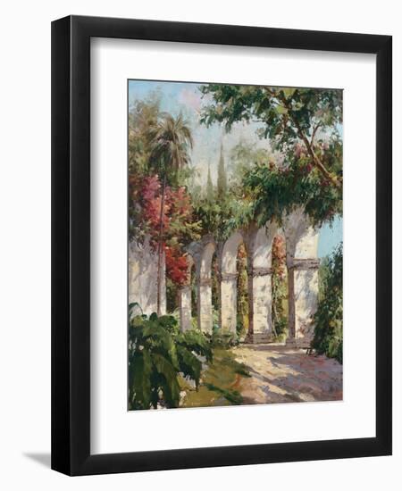 Mission Gardens-Alberto Pasini-Framed Art Print