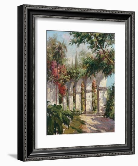 Mission Gardens-Alberto Pasini-Framed Art Print