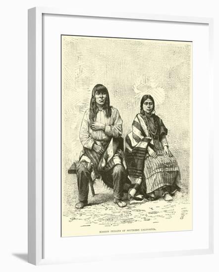 Mission Indians of Southern California-null-Framed Giclee Print