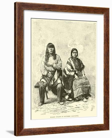 Mission Indians of Southern California-null-Framed Giclee Print