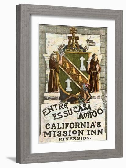 Mission Inn, Riverside, California-null-Framed Art Print