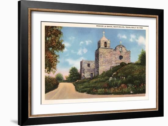 Mission La Bahia, Goliad, Texas-null-Framed Art Print