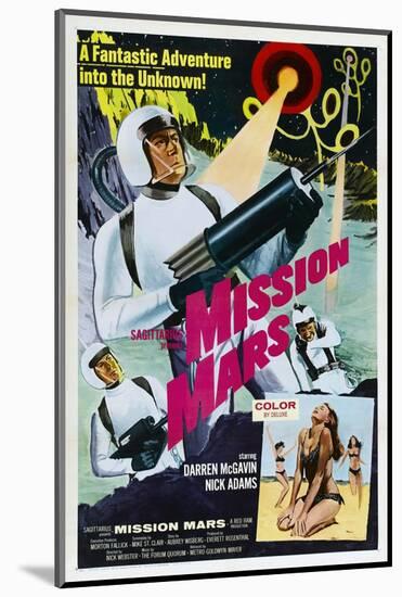 Mission Mars, Darren McGavin, 1968-null-Mounted Photo