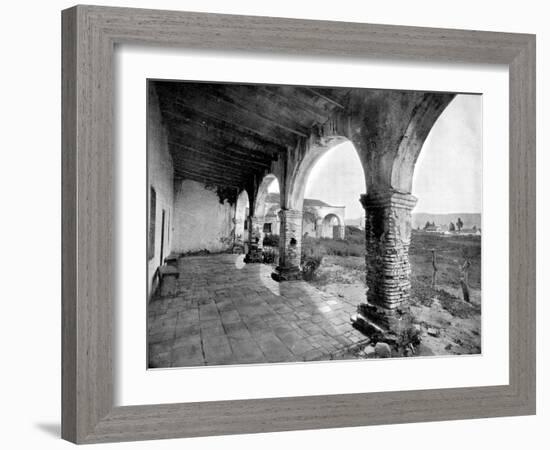 Mission of San Juan, Yosemite Valley, California, USA, 1893-John L Stoddard-Framed Giclee Print