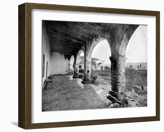 Mission of San Juan, Yosemite Valley, California, USA, 1893-John L Stoddard-Framed Giclee Print