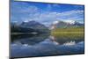 Mission Reservoir, Peaks of the Mission Mountains Near St Ignatius, Montana, USA-Chuck Haney-Mounted Photographic Print