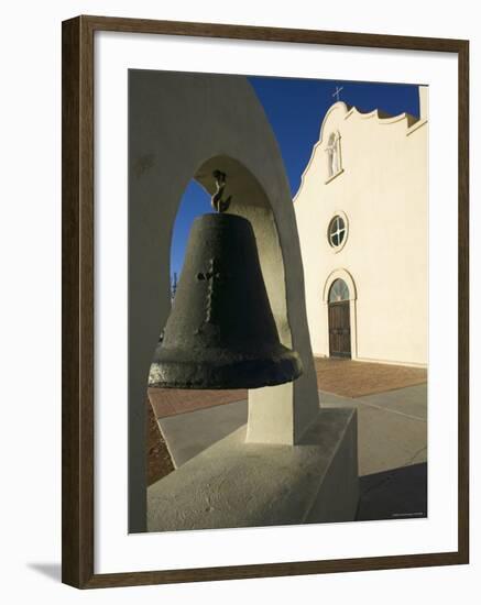 Mission San Antonio de Los Tiguas, El Paso, Texas, USA-Walter Bibikow-Framed Photographic Print