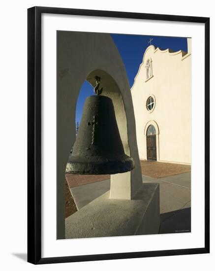 Mission San Antonio de Los Tiguas, El Paso, Texas, USA-Walter Bibikow-Framed Photographic Print