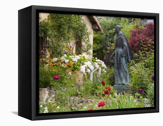 Mission San Carlos Borromeo, Carmel-By-The-Sea, Monterey County, California, United States of Ameri-Richard Cummins-Framed Premier Image Canvas