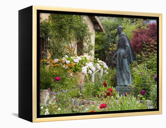 Mission San Carlos Borromeo, Carmel-By-The-Sea, Monterey County, California, United States of Ameri-Richard Cummins-Framed Premier Image Canvas