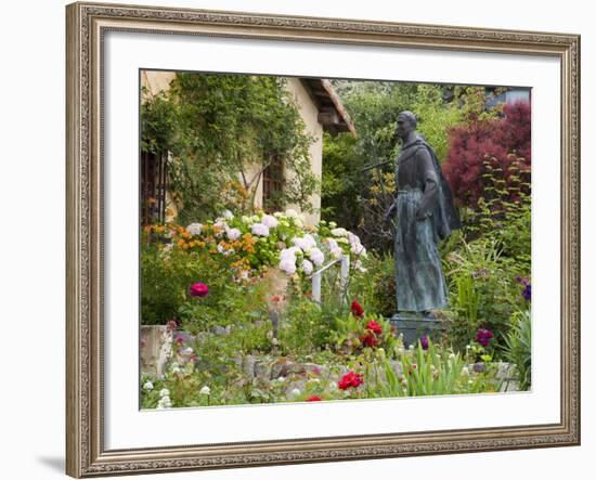 Mission San Carlos Borromeo, Carmel-By-The-Sea, Monterey County, California, United States of Ameri-Richard Cummins-Framed Photographic Print