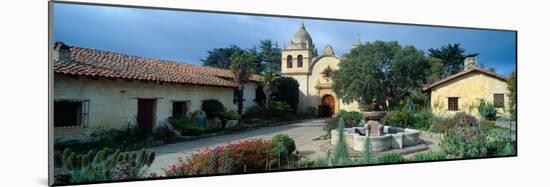 Mission San Carlos Borromeo De Carmelo, Carmel, California-null-Mounted Photographic Print