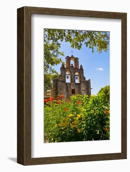 Mission San Francisco De La Espada, San Antonio, Texas, United States of America, North America-Kav Dadfar-Framed Photographic Print