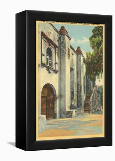 Mission San Gabriel, California-null-Framed Stretched Canvas