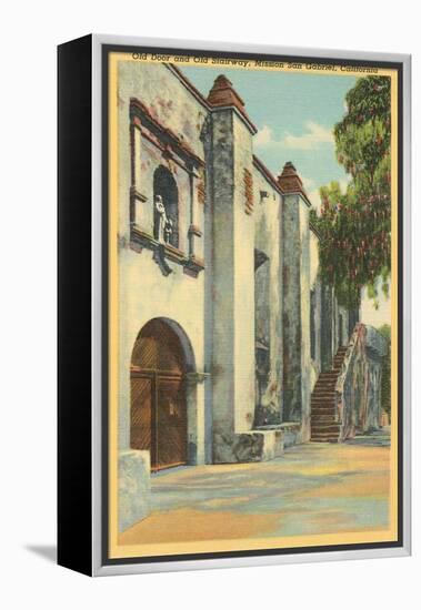 Mission San Gabriel, California-null-Framed Stretched Canvas