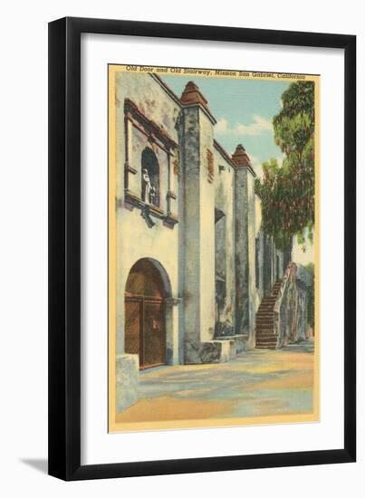 Mission San Gabriel, California-null-Framed Art Print