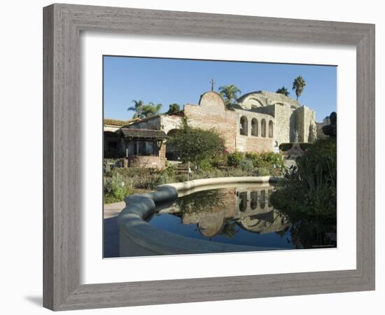 Mission San Jaun Capistrano, California, USA-Ethel Davies-Framed Photographic Print