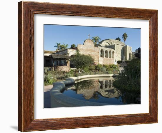 Mission San Jaun Capistrano, California, USA-Ethel Davies-Framed Photographic Print