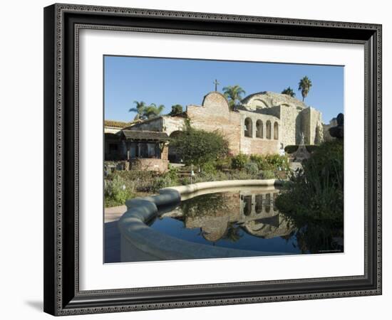 Mission San Jaun Capistrano, California, USA-Ethel Davies-Framed Photographic Print