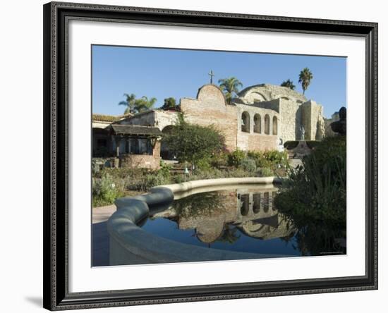 Mission San Jaun Capistrano, California, USA-Ethel Davies-Framed Photographic Print