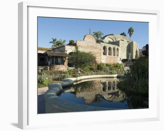 Mission San Jaun Capistrano, California, USA-Ethel Davies-Framed Photographic Print