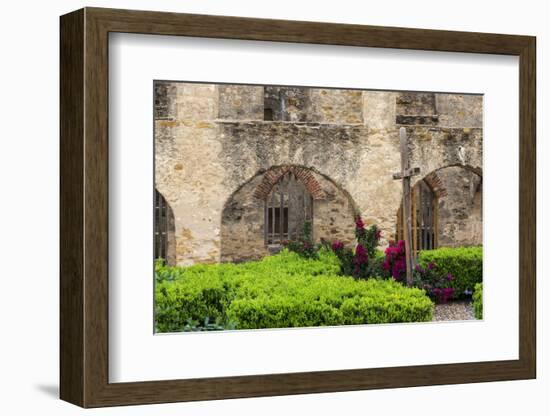 Mission San Jose in San Antonio, Texas, USA-Chuck Haney-Framed Photographic Print