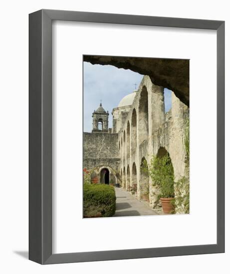 Mission San Jose, San Antonio, Texas, USA-Ethel Davies-Framed Photographic Print