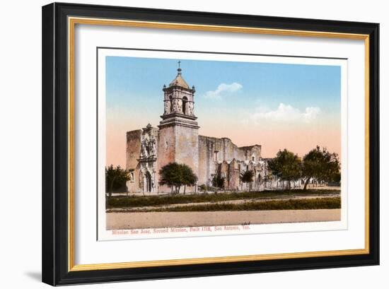 Mission San Jose, San Antonio, Texas-null-Framed Art Print