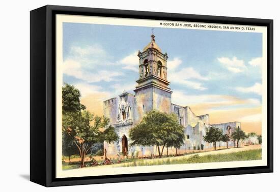 Mission San Jose, San Antonio, Texas-null-Framed Stretched Canvas