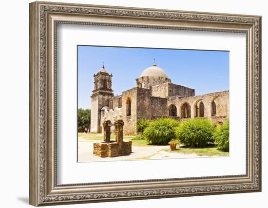 Mission San Jose Y San Miguel De Aguayo, Mission San Jose, San Antonio, Texas, U.S.A.-Kav Dadfar-Framed Photographic Print