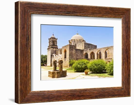 Mission San Jose Y San Miguel De Aguayo, Mission San Jose, San Antonio, Texas, U.S.A.-Kav Dadfar-Framed Photographic Print