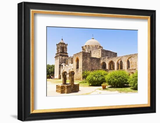 Mission San Jose Y San Miguel De Aguayo, Mission San Jose, San Antonio, Texas, U.S.A.-Kav Dadfar-Framed Photographic Print