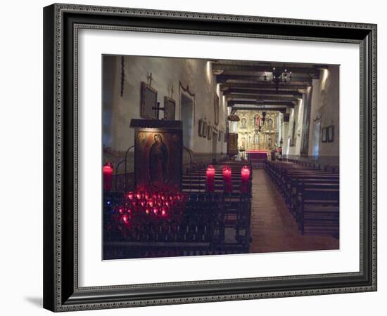 Mission San Juan Capistrano, California, USA-Ethel Davies-Framed Photographic Print