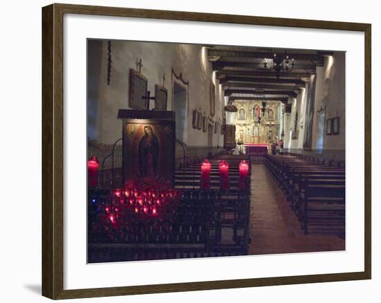 Mission San Juan Capistrano, California, USA-Ethel Davies-Framed Photographic Print