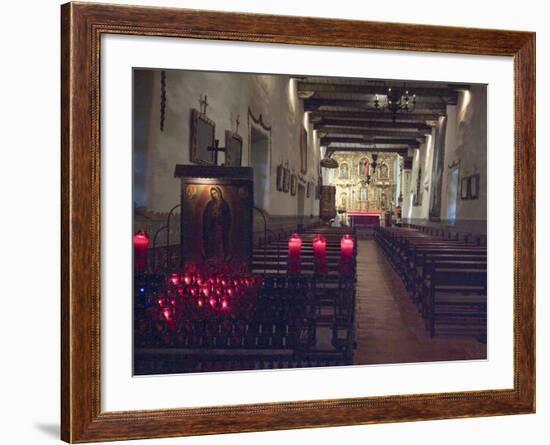 Mission San Juan Capistrano, California, USA-Ethel Davies-Framed Photographic Print