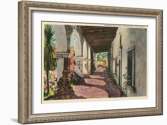 Mission San Juan Capistrano, California-null-Framed Art Print