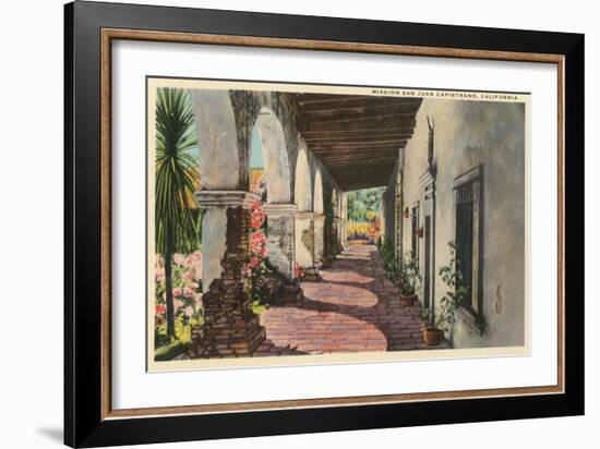 Mission San Juan Capistrano, California-null-Framed Art Print