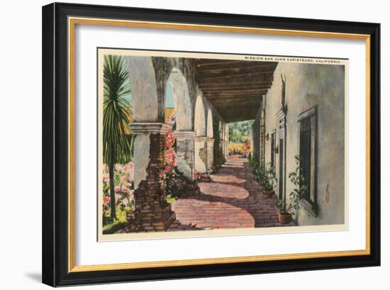 Mission San Juan Capistrano, California-null-Framed Art Print