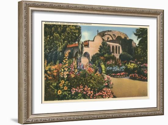 Mission San Juan Capistrano, California-null-Framed Art Print