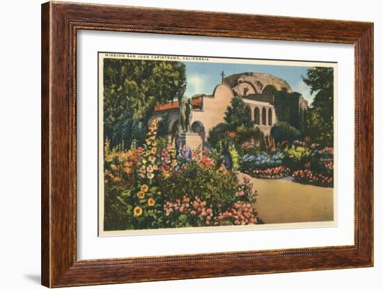 Mission San Juan Capistrano, California-null-Framed Art Print