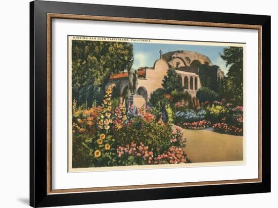 Mission San Juan Capistrano, California-null-Framed Art Print