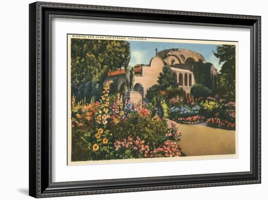 Mission San Juan Capistrano, California-null-Framed Art Print