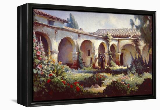 Mission San Juan Capistrano-Charles Austin-Framed Stretched Canvas